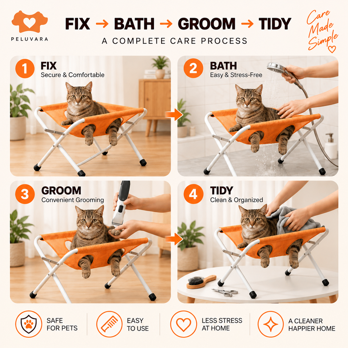 Peluvara Grooming Stand™